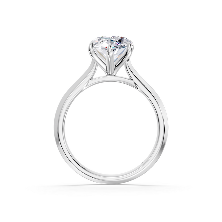 Classic Solitaire Lab Grown Diamond Engagement Ring