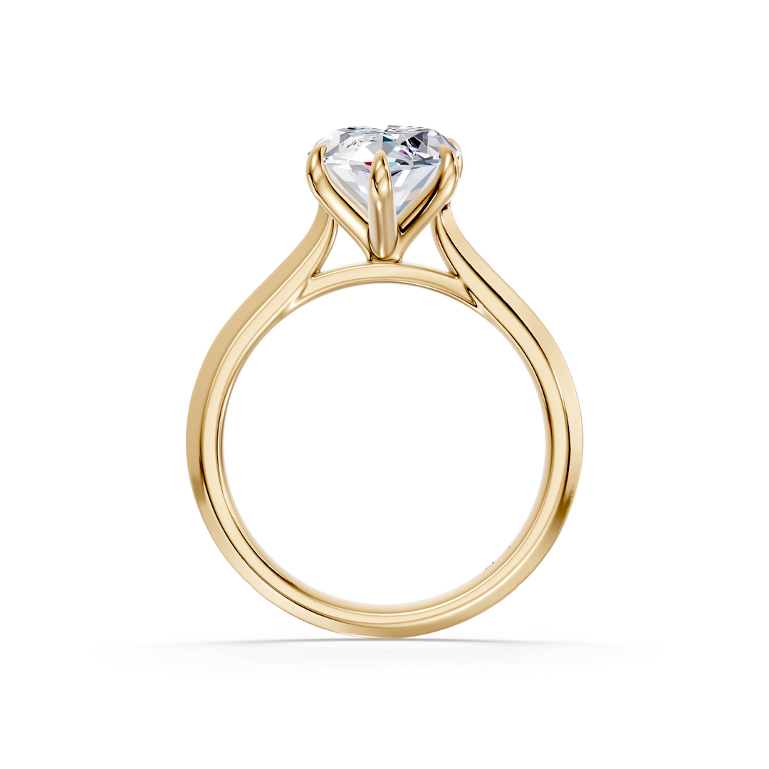Classic Solitaire Lab Grown Diamond Engagement Ring