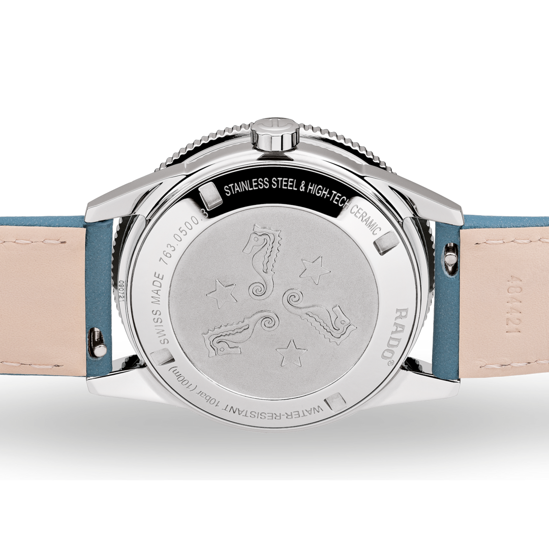 Rado Captain Cook Automatic 37 mm R32500718 solid case back