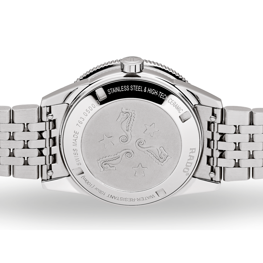 Rado Captain Cook Automatic 37 mm R32500718 solid case back