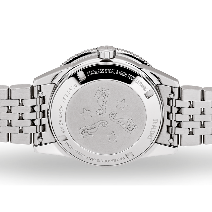 Rado Captain Cook Automatic 37 mm R32500718 solid case back
