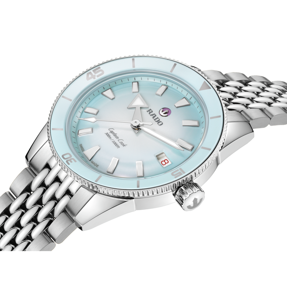 Rado Captain Cook Automatic 39 mm R32223203 side view