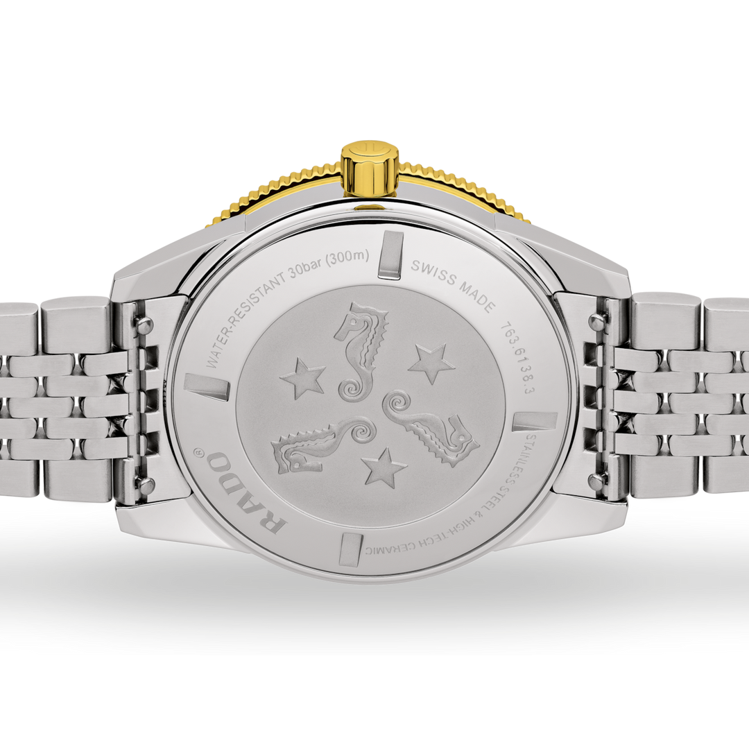 Rado Captain Cook Automatic 42 mm R32138153 solid case back