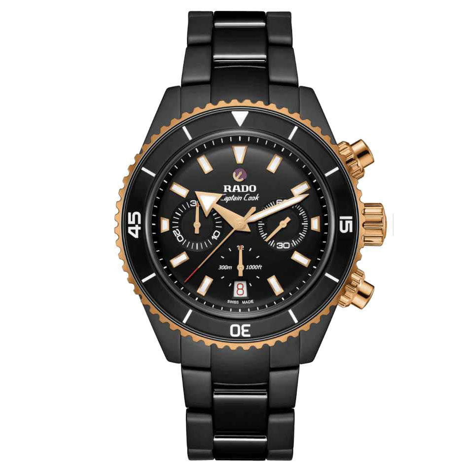Rado Captain Cook High-Tech Ceramic Automatic Chronograph 43 mm R32190153