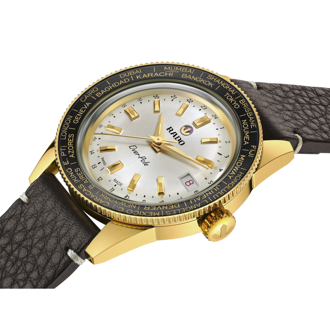 Rado Captain Cook Over-Pole Limited Edition 39 mm R32193018 leather