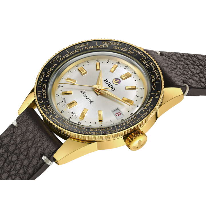 Rado Captain Cook Over-Pole Limited Edition 39 mm R32193018 leather