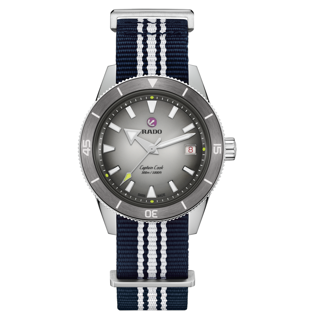 Rado Captain Cook X Tennis Limited Edition 39 mm R32222108 blue