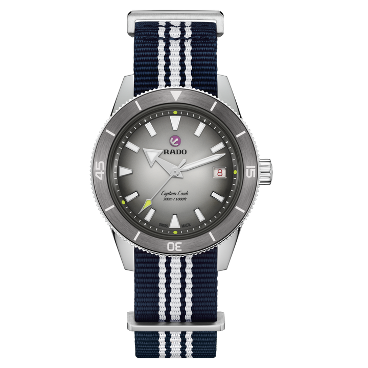 Rado Captain Cook X Tennis Limited Edition 39 mm R32222108 blue
