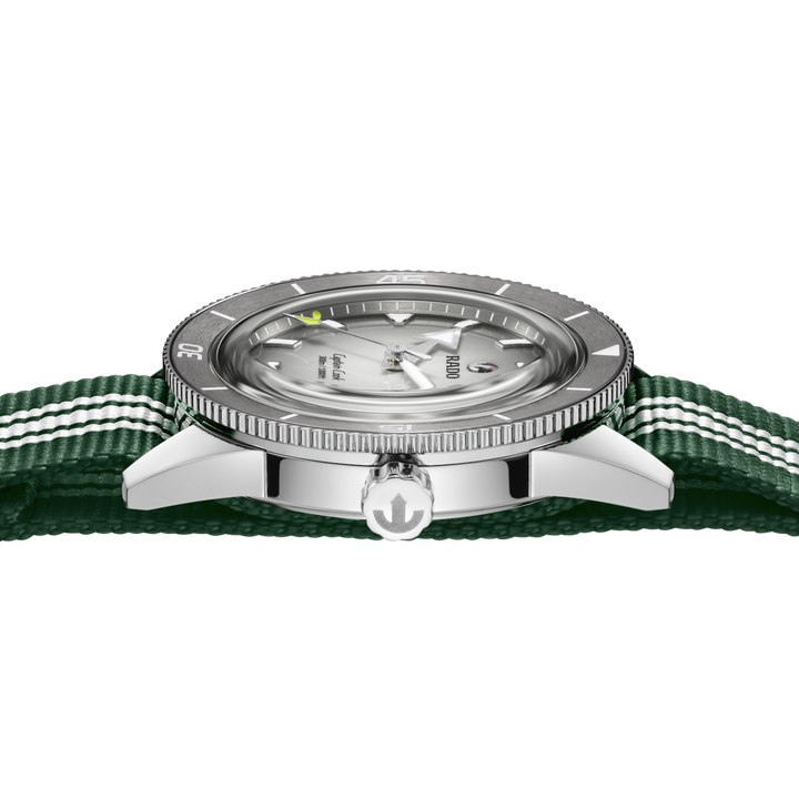Rado Captain Cook X Tennis Limited Edition 39 mm R32222108 profil green 