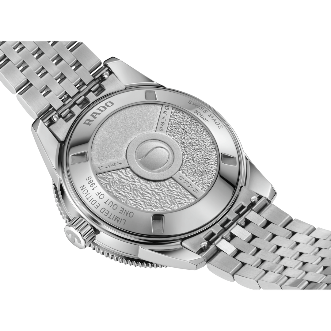 Rado Captain Cook X Tennis Limited Edition 39 mm R32222108 profil green  solid case