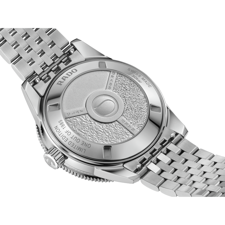 Rado Captain Cook X Tennis Limited Edition 39 mm R32222108 profil green  solid case