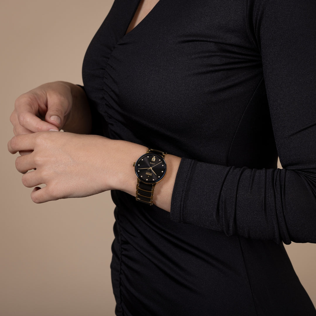 Rado Centrix Automatic Diamonds 35 mm R30032742 wrist