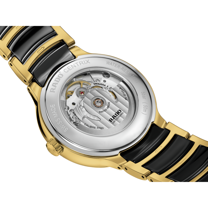 Rado Centrix Automatic Diamonds 39.5 mm R30008742 open case