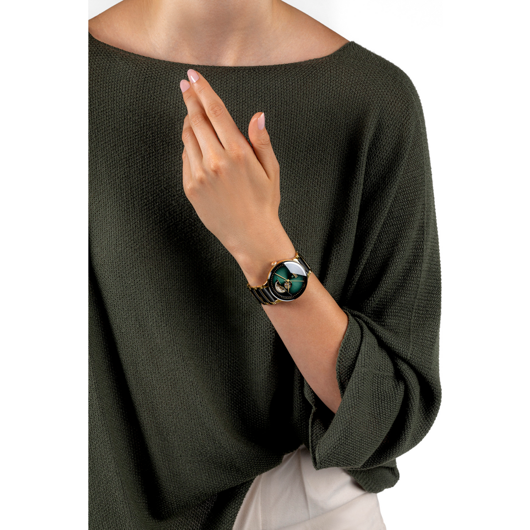 Rado Centrix Automatic Diamonds Open Heart 39.5 mm R30008302 wrist