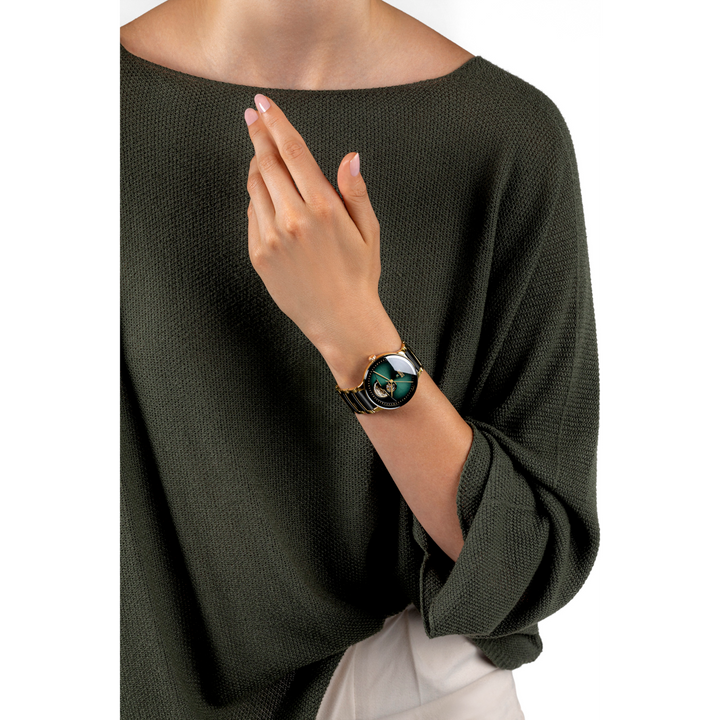 Rado Centrix Automatic Diamonds Open Heart 39.5 mm R30008302 wrist