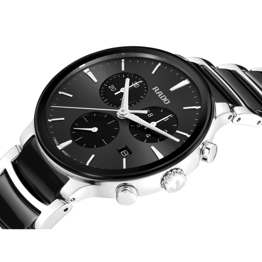 Rado Centrix Chronograph 41.0 mm R30210152 side view
