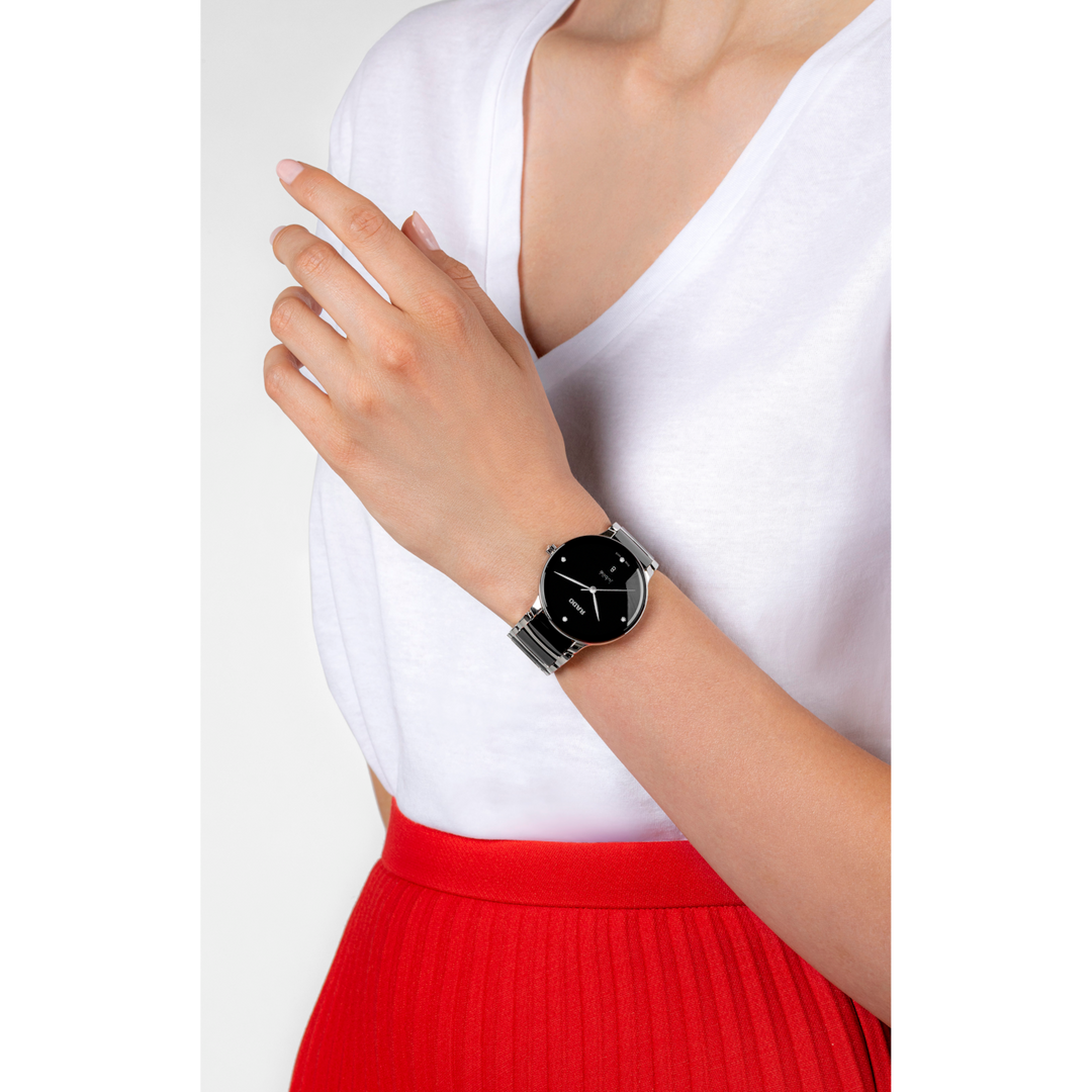 Rado Centrix Quartz 39.5 mm R30021712 wrist 1