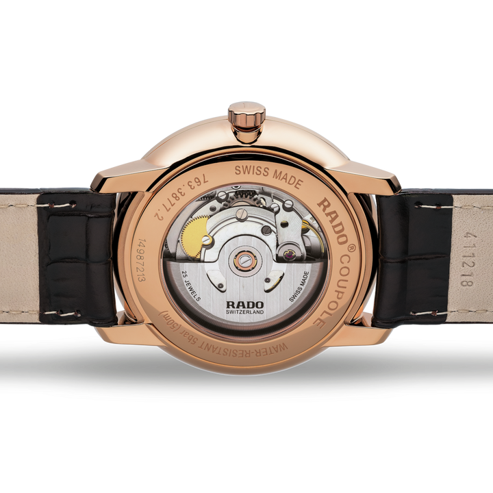 Rado Coupole Automatic 41 mm Automatic R22877025 open case back