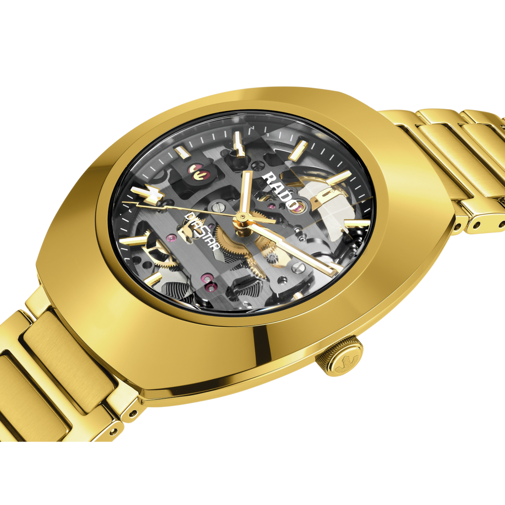 Rado DiaStar Original Skeleton 38 mm R12164153 side view