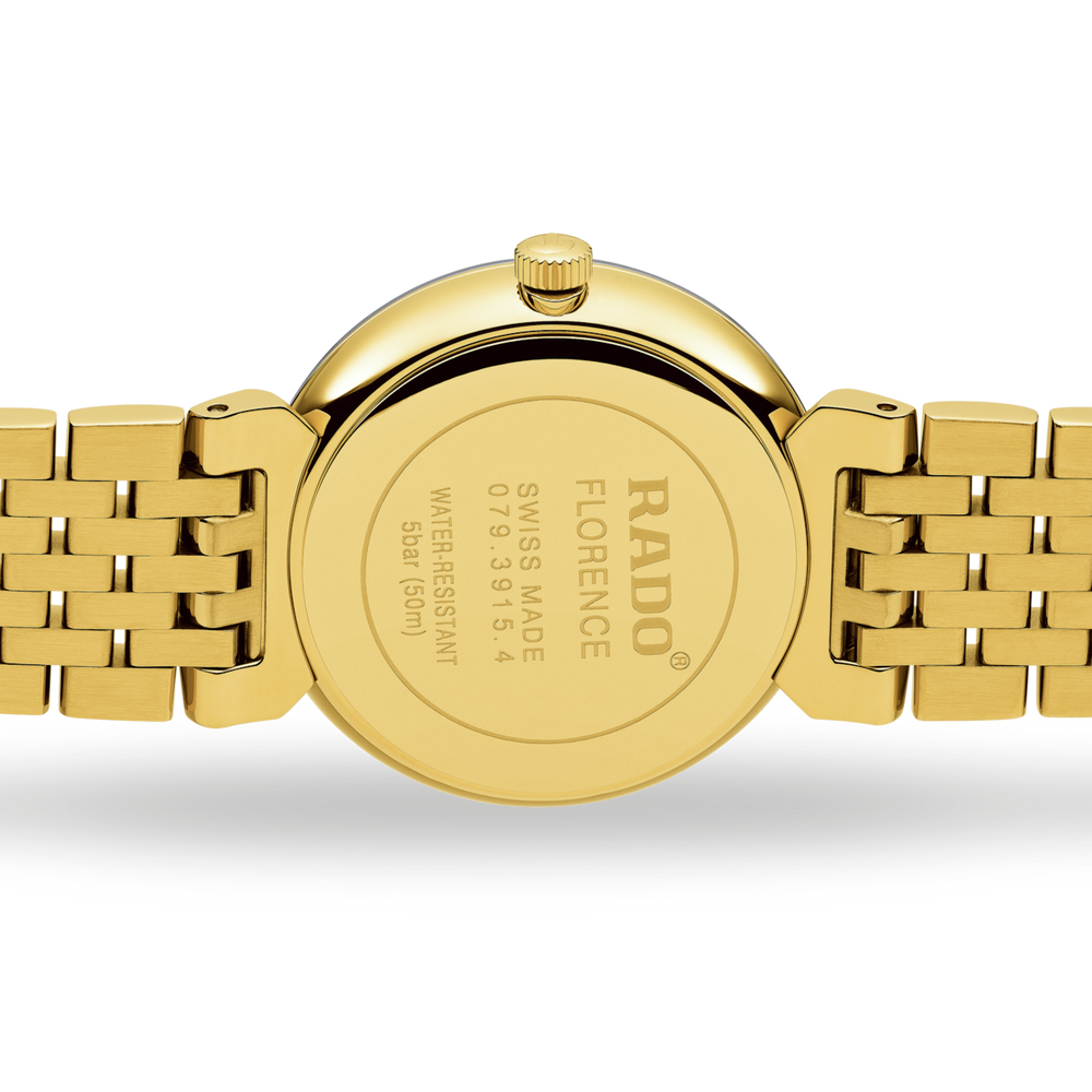 Rado Florence Quartz Diamonds 30 mm R48915703 solid case back