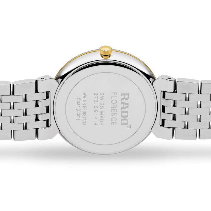 Rado Florence Quartz Diamonds 38 mm R48912703 solid case back
