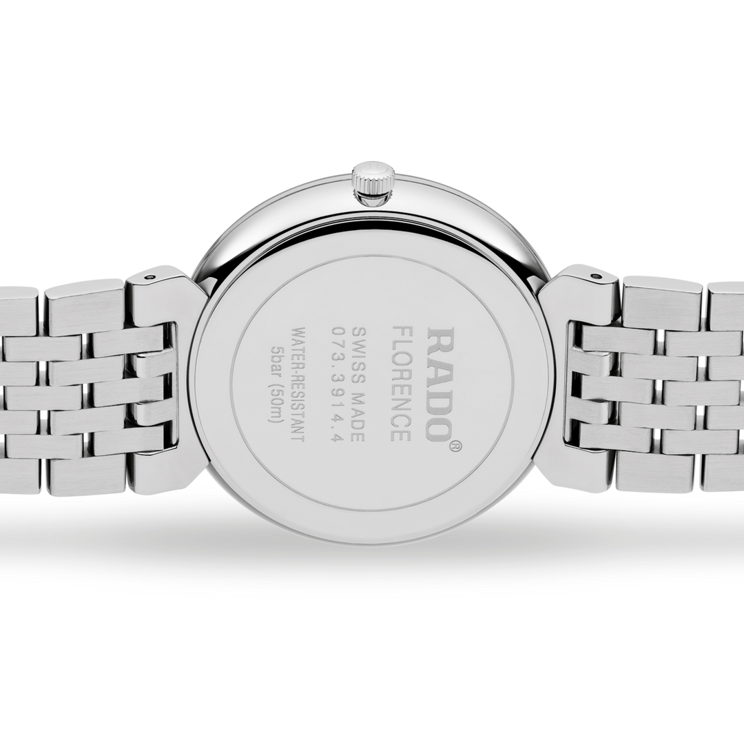 Rado Florence Quartz Diamonds 38 mm R48912713 solid case back