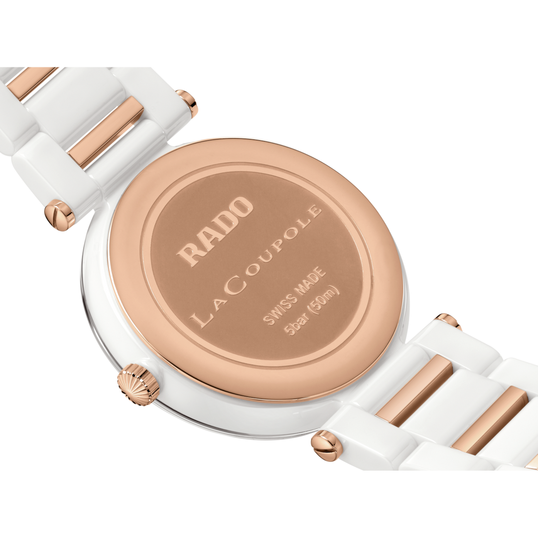 Rado LaCoupole Diamonds 31 mm R22240703 solid case back