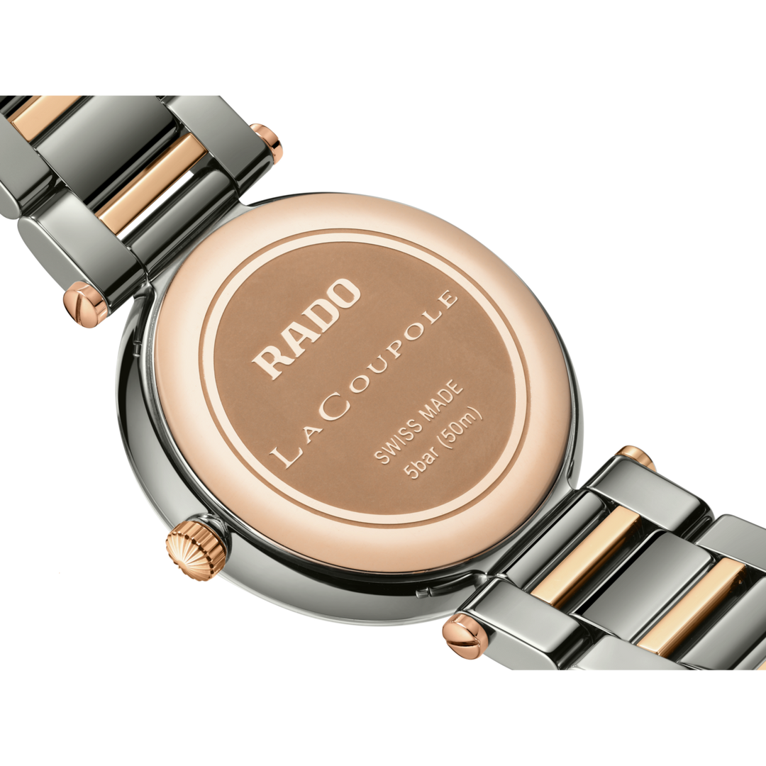 Rado LaCoupole Diamonds 31 mm R22241703 solid case back