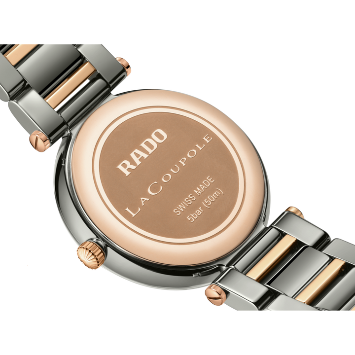 Rado LaCoupole Diamonds 31 mm R22241703 solid case back