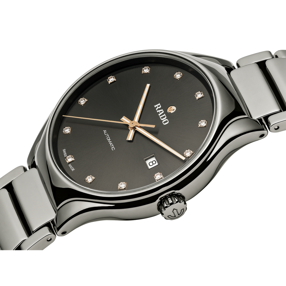 Rado True Round Automatic Diamonds 40 mm R27057732 side view