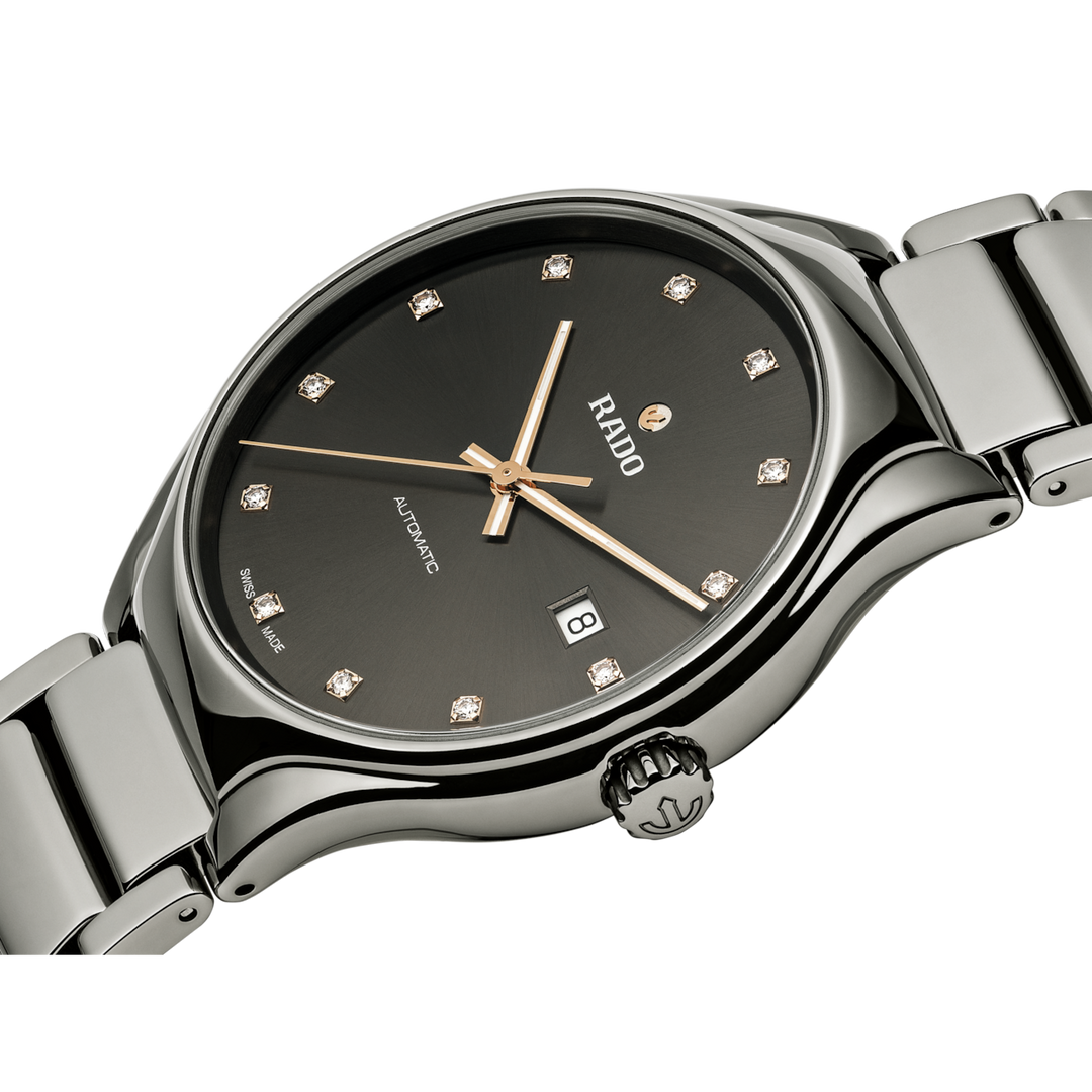 Rado True Round Automatic Diamonds 40 mm R27057732 side view