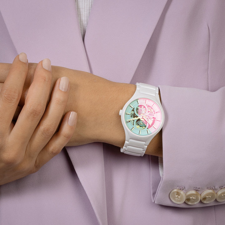 Rado True Round Automatic Open Heart Limited Edition 40 mm R27115022 women wrist