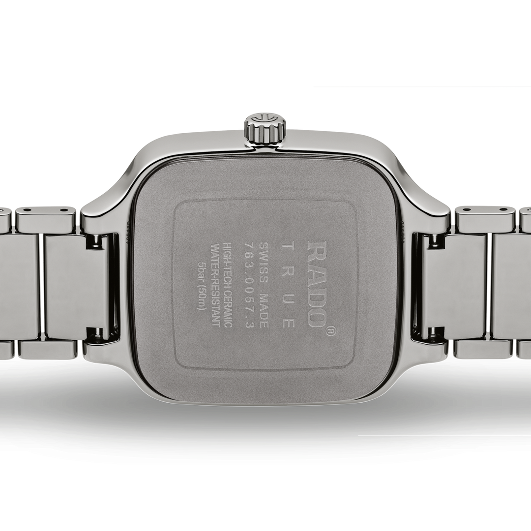 Rado True Square Automatic 38 mm R27077312 solid case back