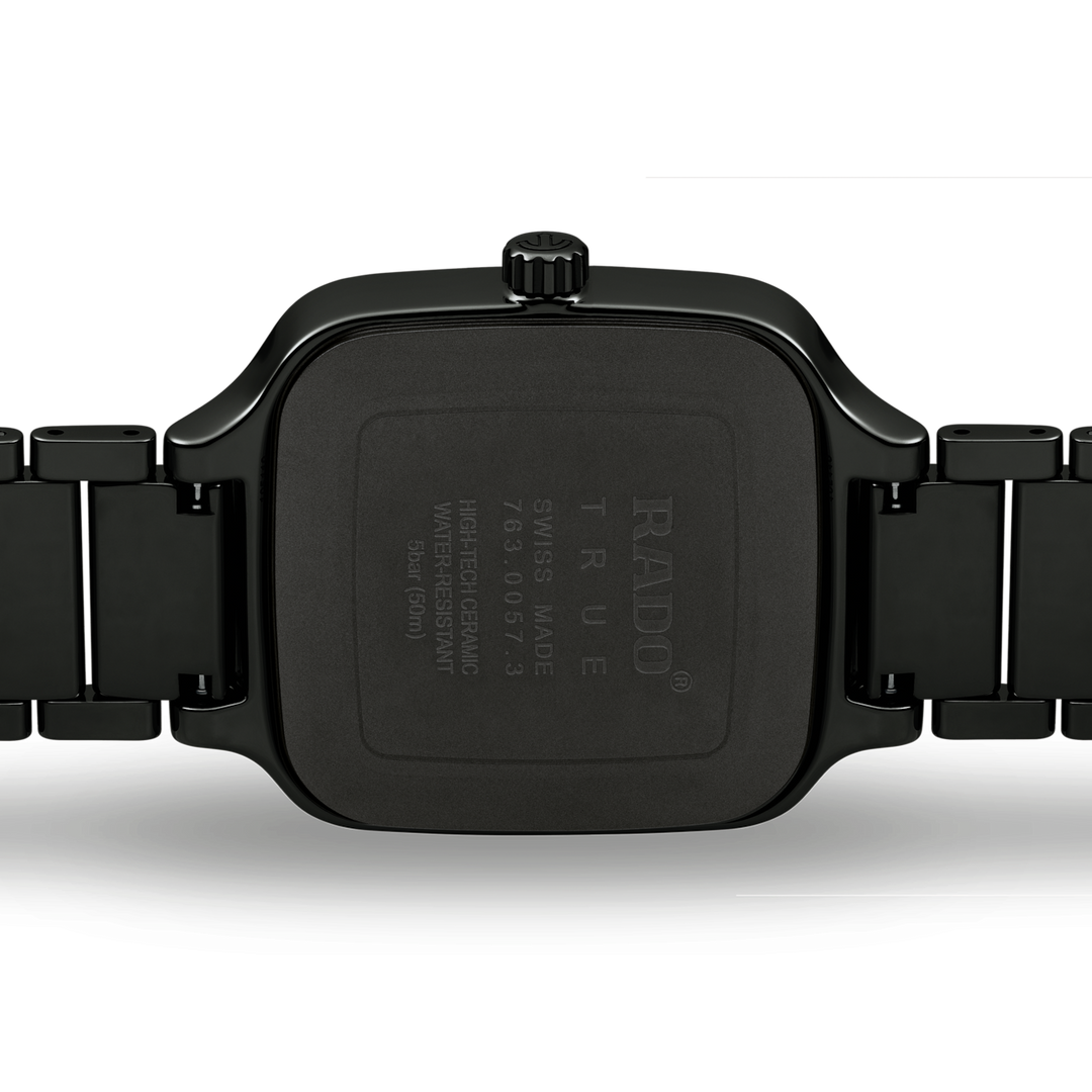 Rado True Square Automatic Diamonds 38 mm R27078702 solid case