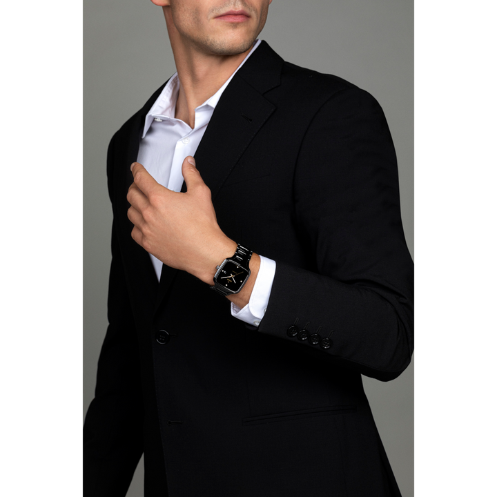 Rado True Square Automatic Diamonds 38 mm R27078722 wrist 2