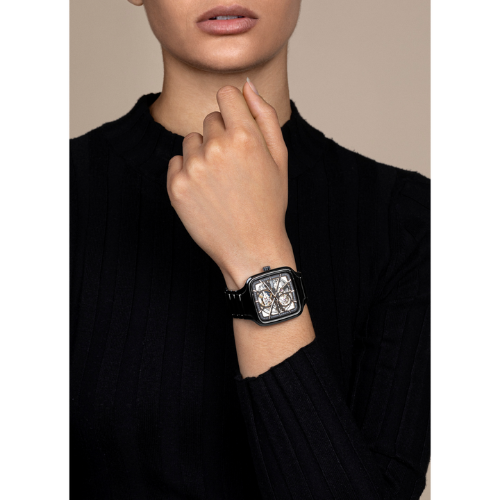 Rado True Square Automatic Open Heart 38 mm R27086162 wrist