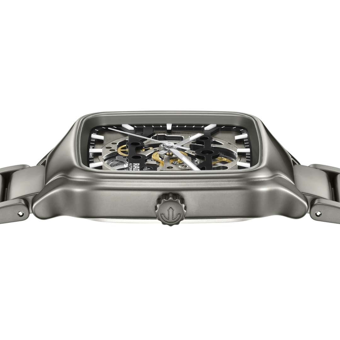 Rado True Square Automatic Skeleton 38 mm R27196152 profil