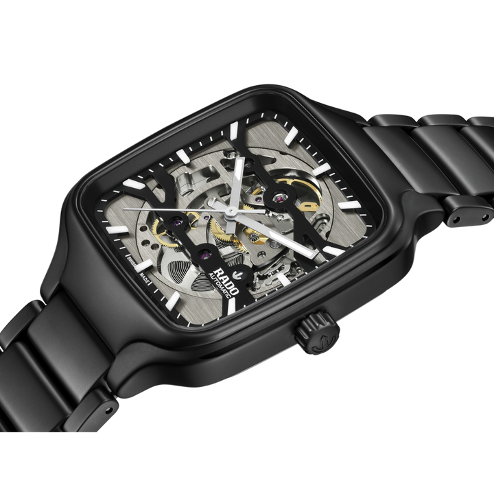 Rado True Square Automatic Skeleton 38 mm R27197152 side view