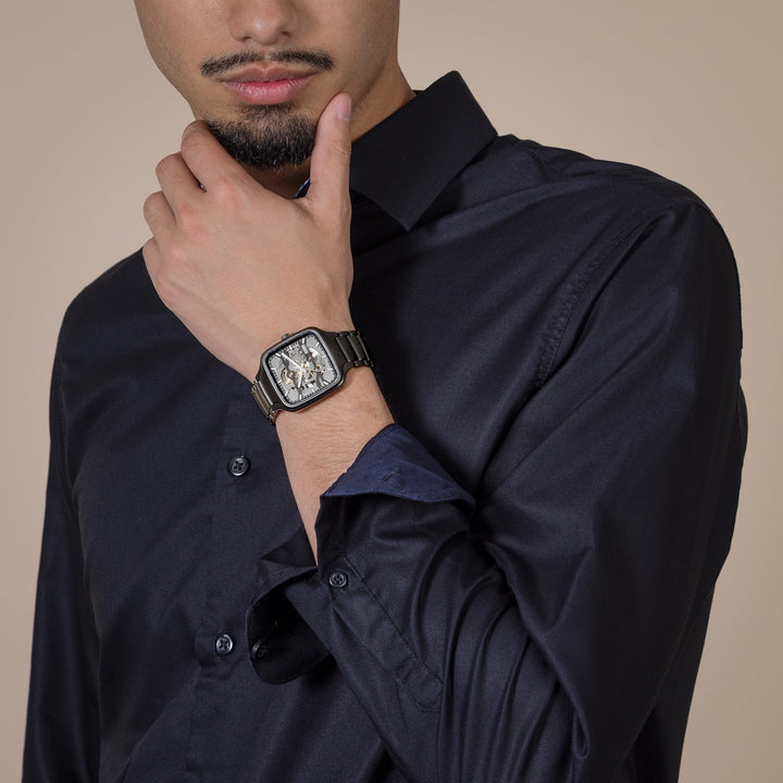 Rado True Square Automatic Skeleton 38 mm R27197152 wrist