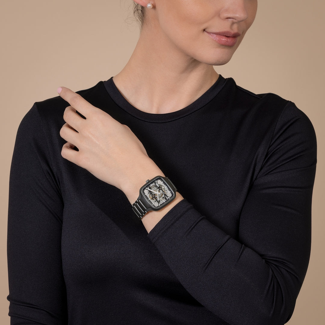 Rado True Square Automatic Skeleton 38 mm R27197152 wrist 2