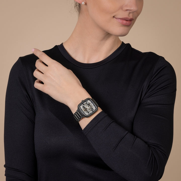 Rado True Square Automatic Skeleton 38 mm R27197152 wrist 2