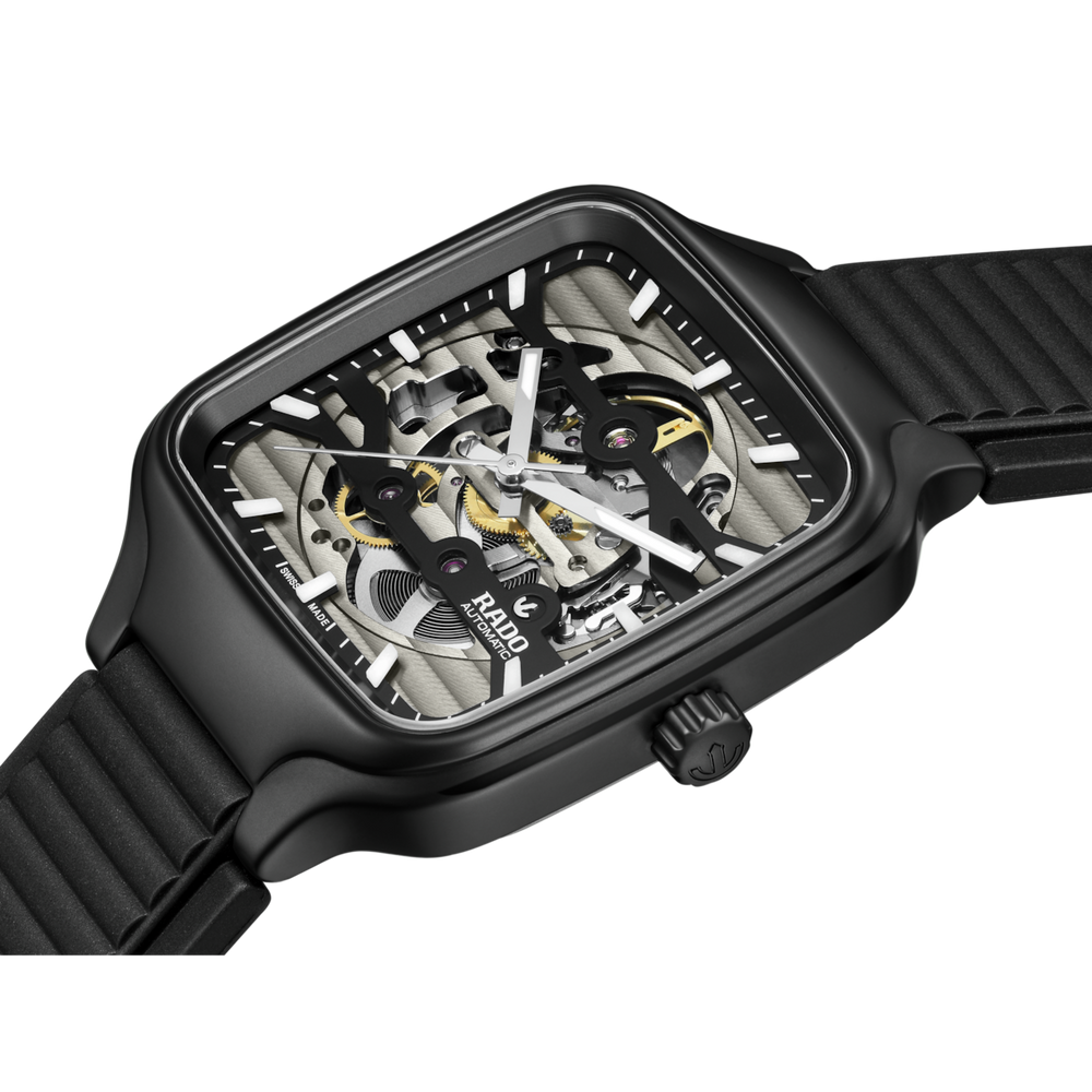 Rado True Square Automatic Skeleton 38 mm R27197169 side view