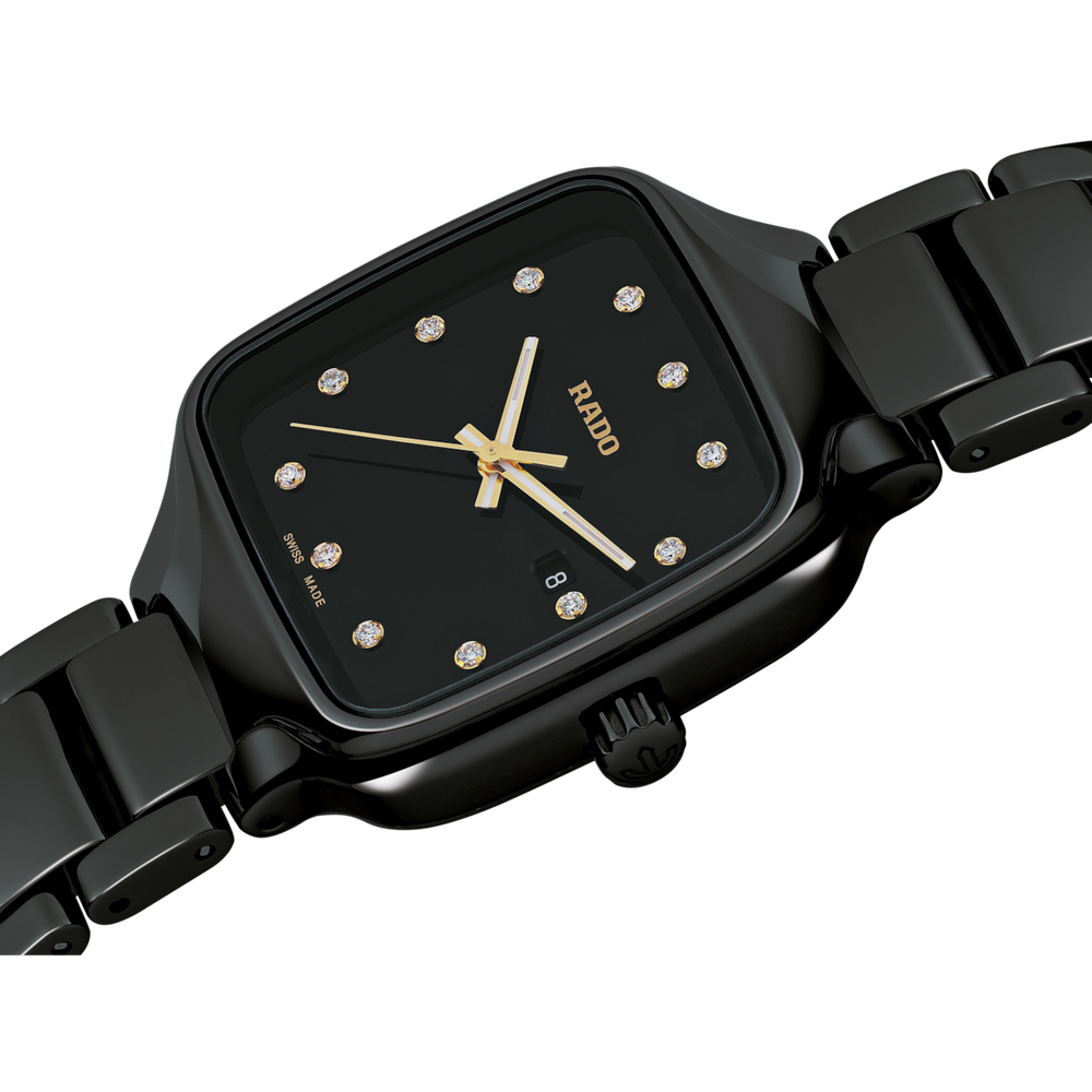 Rado True Square Diamonds 29 mm R27080702 side view