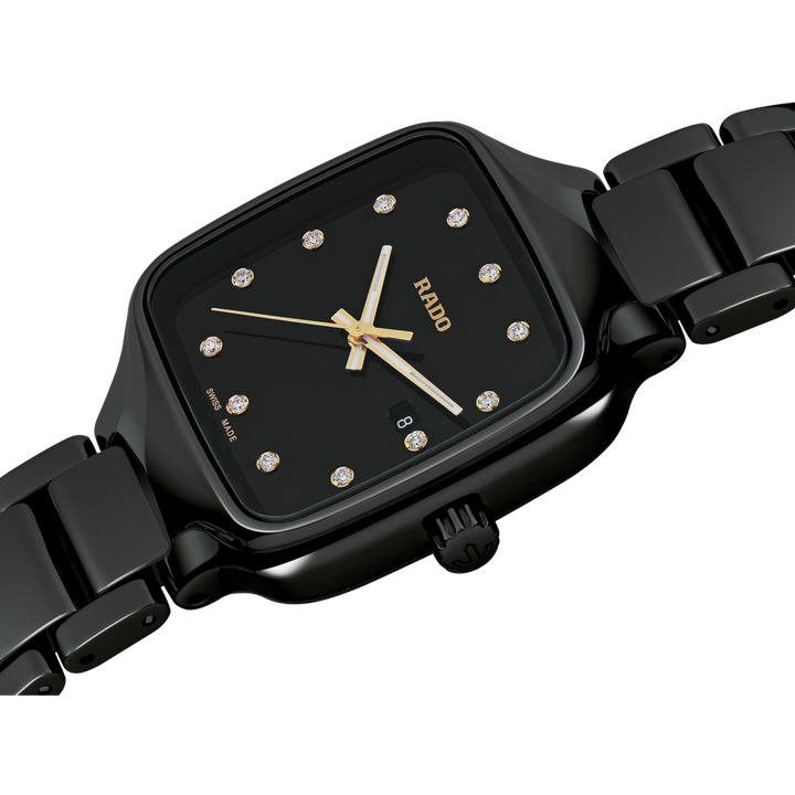 Rado True Square Diamonds 29 mm R27080702 side view