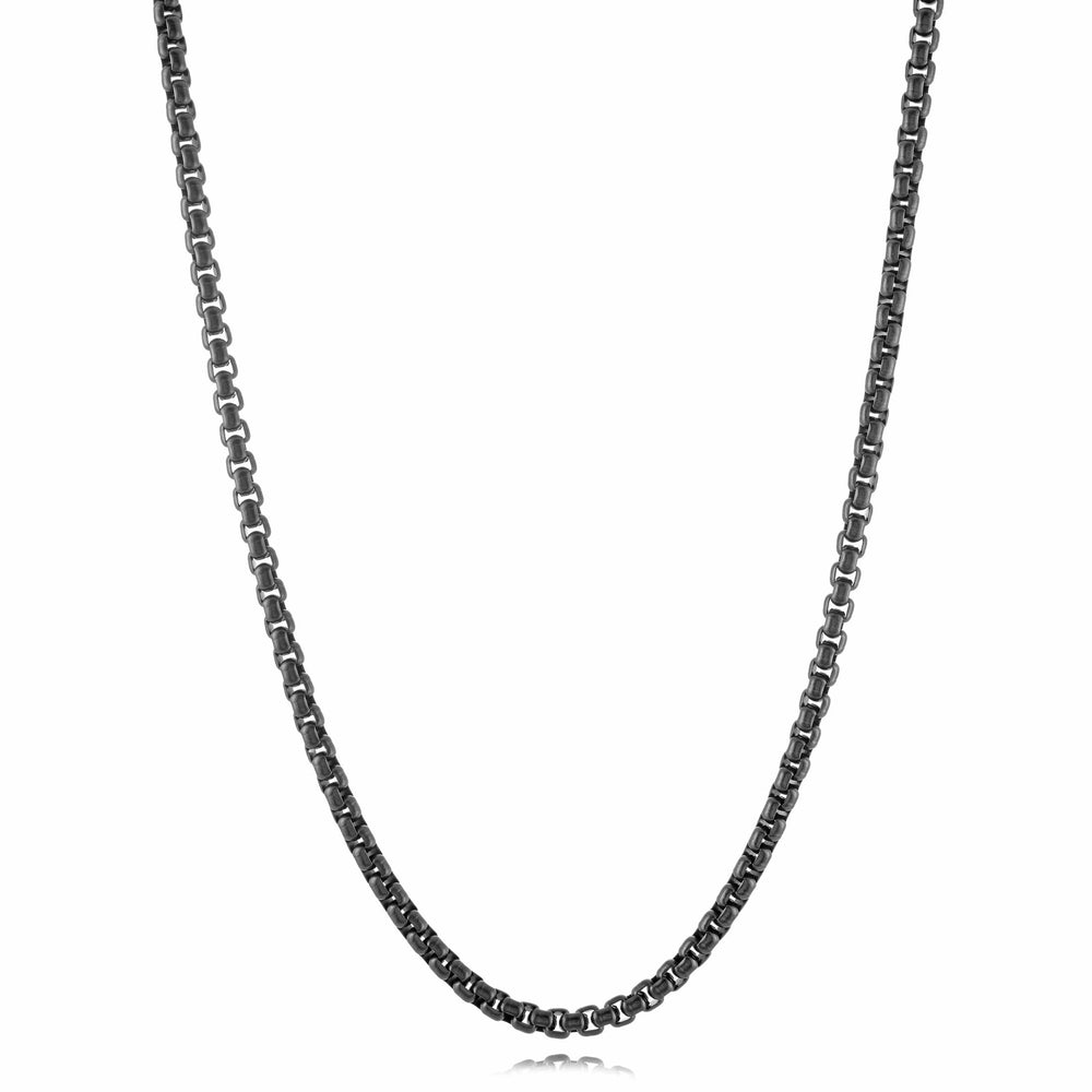 Italgem Steel Round Box Link Chain 3.5mm