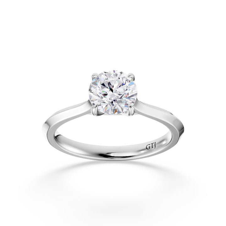 Classic Solitaire Lab Grown Diamond Engagement Ring