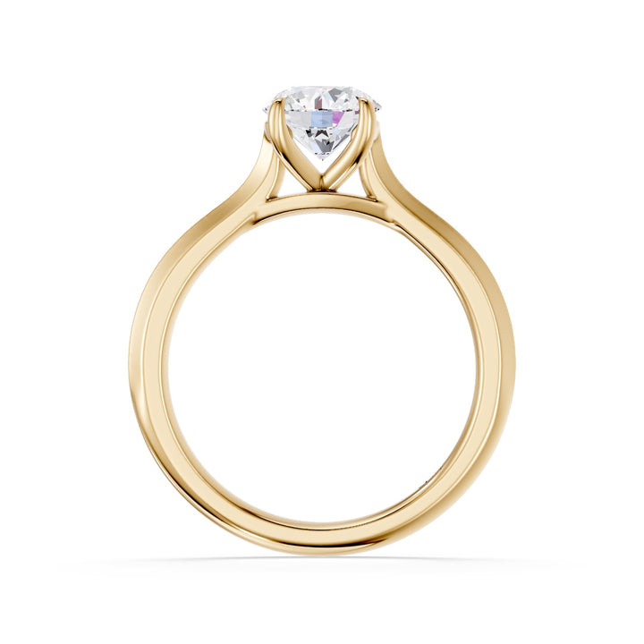 Classic Solitaire Lab Grown Diamond Engagement Ring