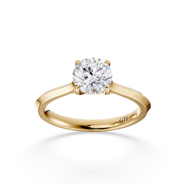 Classic Solitaire Lab Grown Diamond Engagement Ring