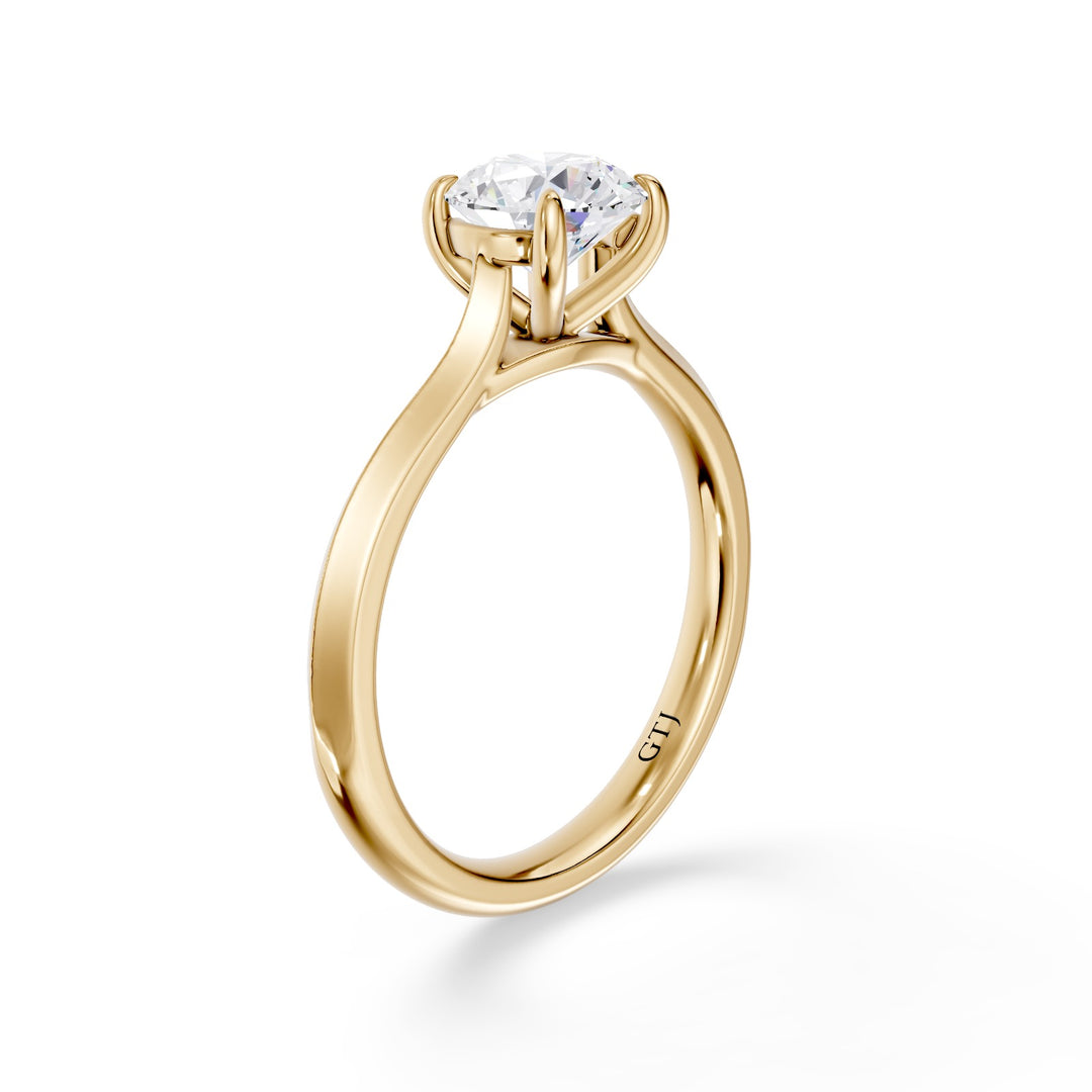Classic Solitaire Lab Grown Diamond Engagement Ring
