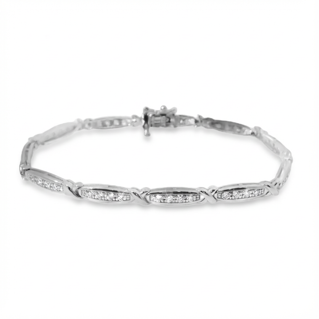 Eternal Embrace 1 Carat TW Diamond Tennis Bracelet